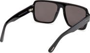 TOM FORD Sean 57mm Navigator Sunglasses