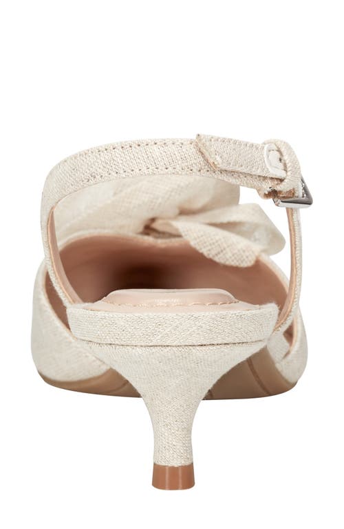 BANDOLINO BANDOLINO MILLER POINTED TOE SLINGBACK PUMP