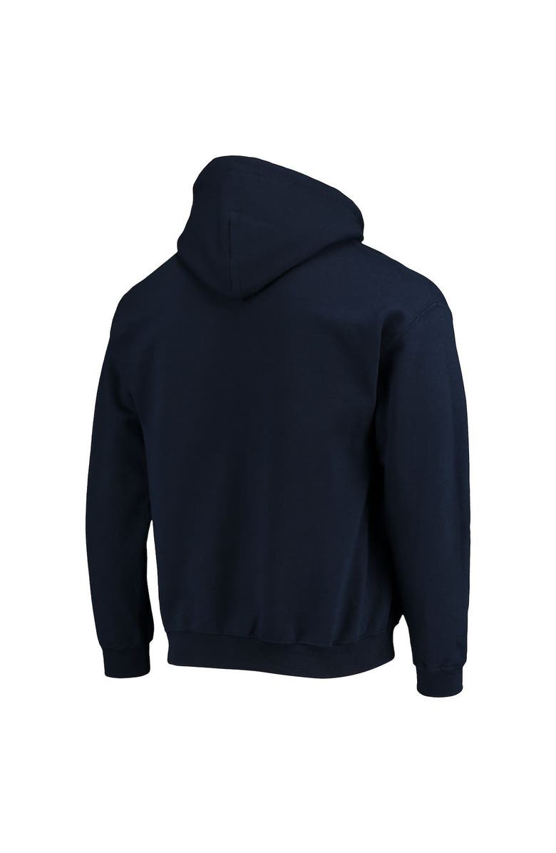 Junk Food Men's Junk Food Navy Houston Texans Disney Mickey Quarterback Pullover Hoodie, Alternate, color,