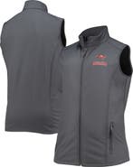 DUNBROOKE Men's Dunbrooke Charcoal Tampa Bay Buccaneers Big & Tall Archer Softshell Full-Zip Vest