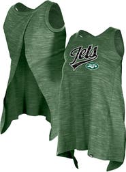 New Era Women's New Era  Green New York Jets  Space Dye Active Tank Top