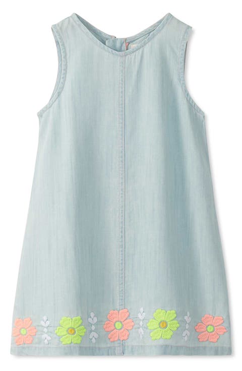 Kids' Embroidered Flower Dress (Toddler, Little Kid & Big Kid)