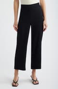 AK ANNE KLEIN Crinkle Ankle Wide Leg Pants