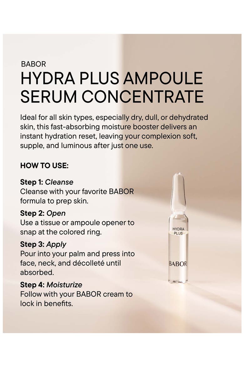 Hydra Plus Ampoule Concentrates, Alternate, color, NO COLOR