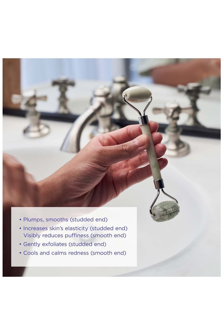 Dual Action Jade Facial Roller, Alternate, color, JADE