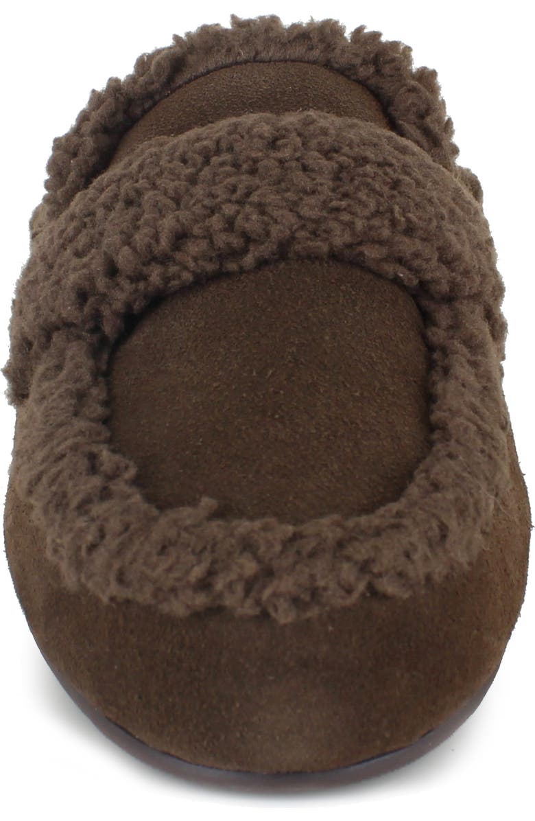 Splendid Sandra Faux Fur Mule, Alternate, color, Spice