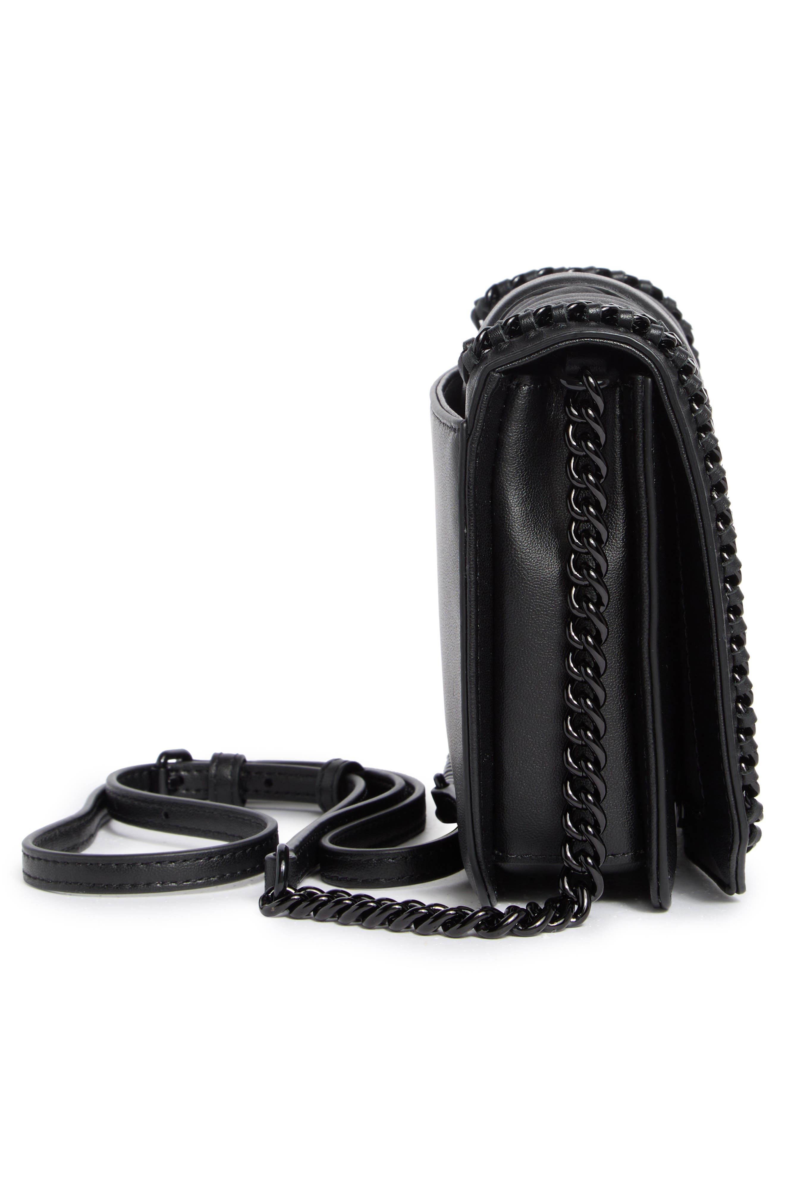 Rebecca Minkoff Chevron Quilt Small Love Crossbody Bag, Alternate, color, 