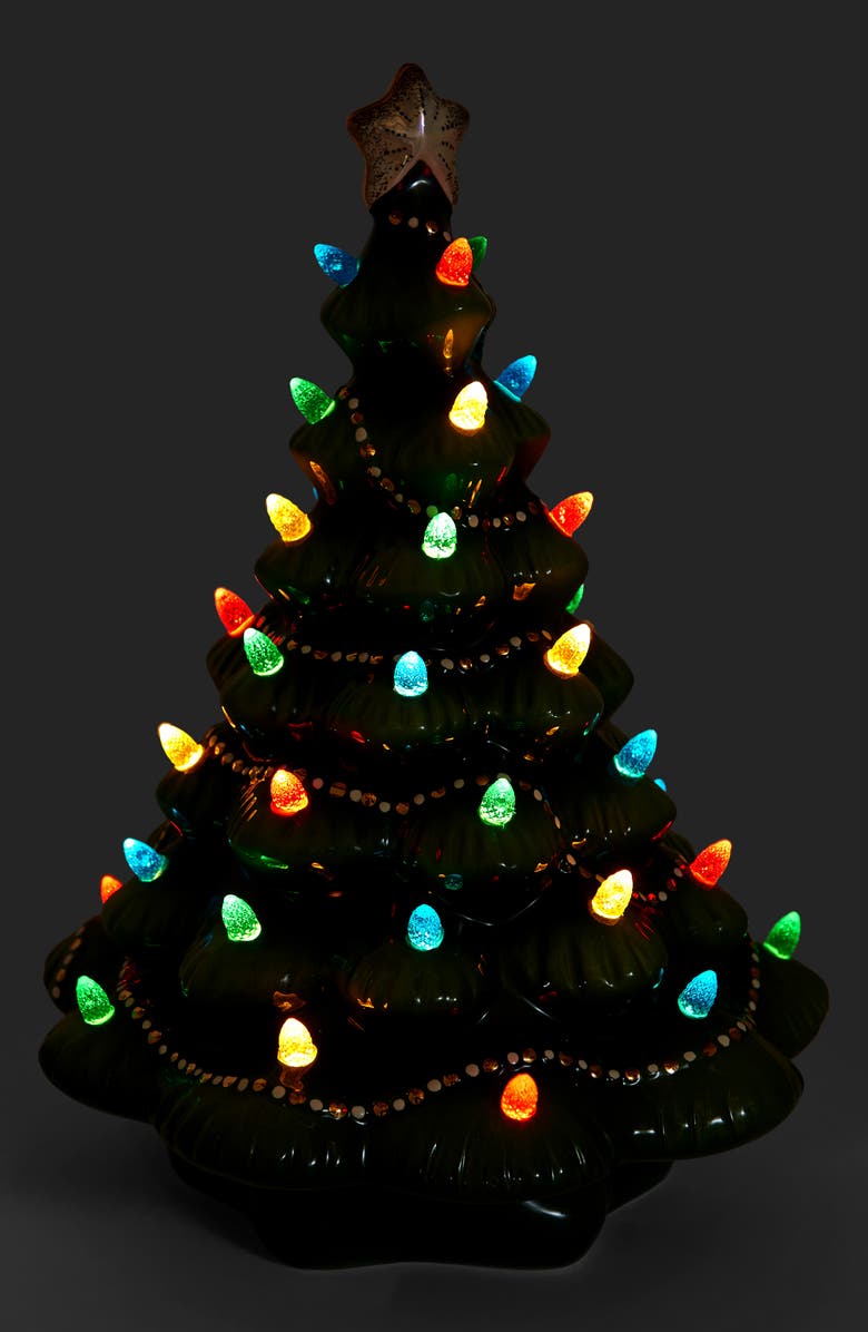 LENOX Treasured Tradition Lit Christmas Tree, Alternate, color,