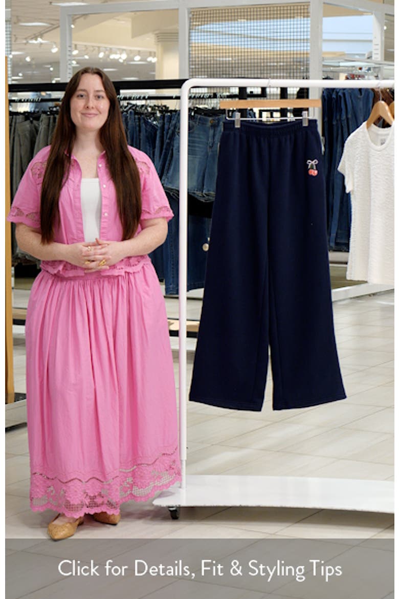 I Don't Chase I Attract Bow Wide Leg Sweatpants video