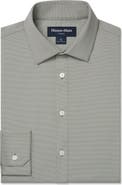 Mizzen+Main Leeward Microcheck Trim Fit Button-Up Shirt