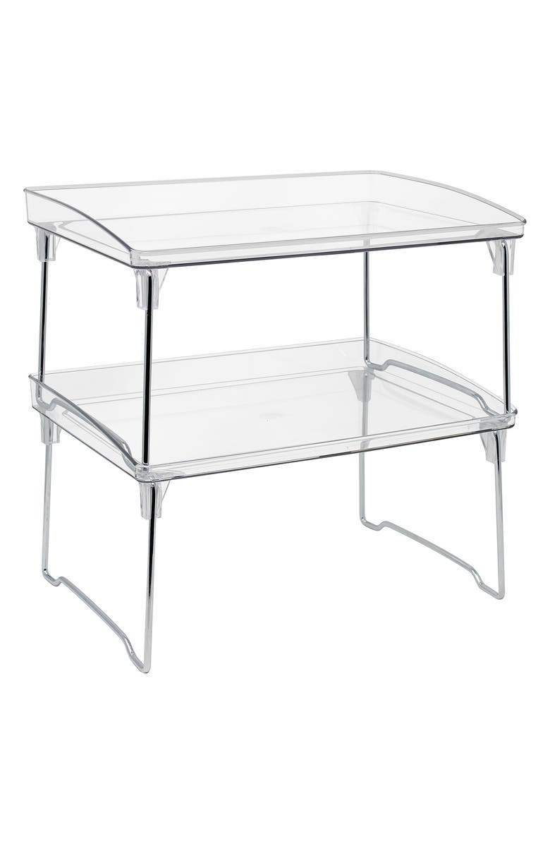 SORBUS Foldable Storage Rack - Set of 2, Main, color, 