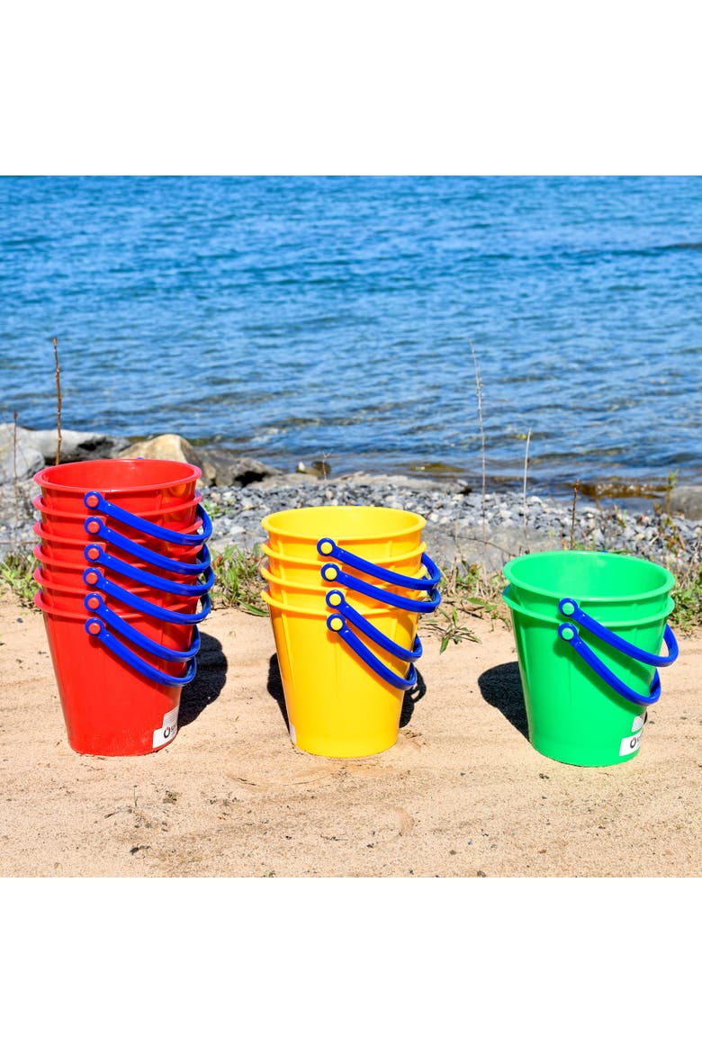 Large Sand Pail 12 Pack, Alternate, color, Multi