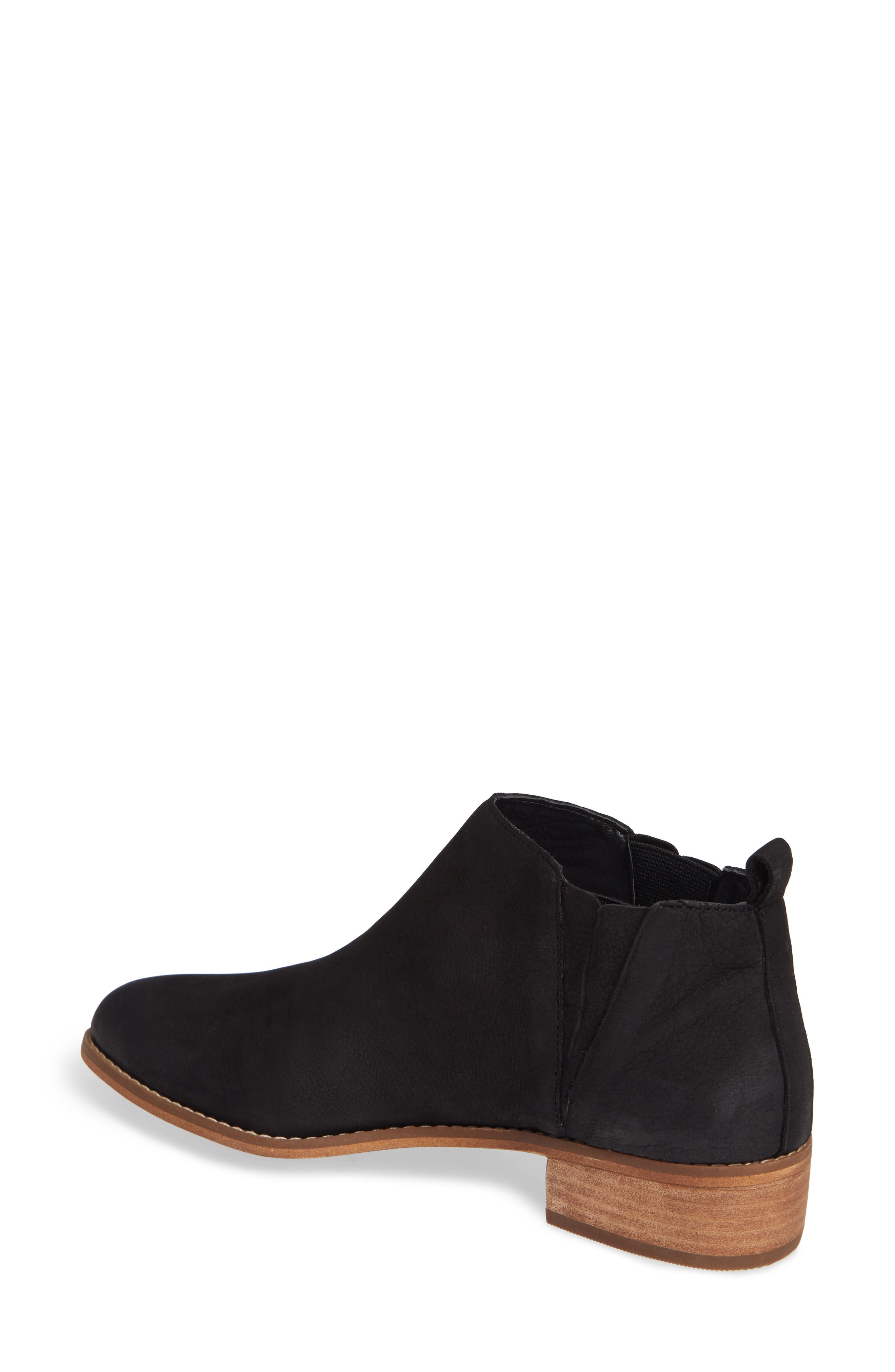 Kacee Bootie, Alternate, color, BLACK BURNISHED NUBUCK