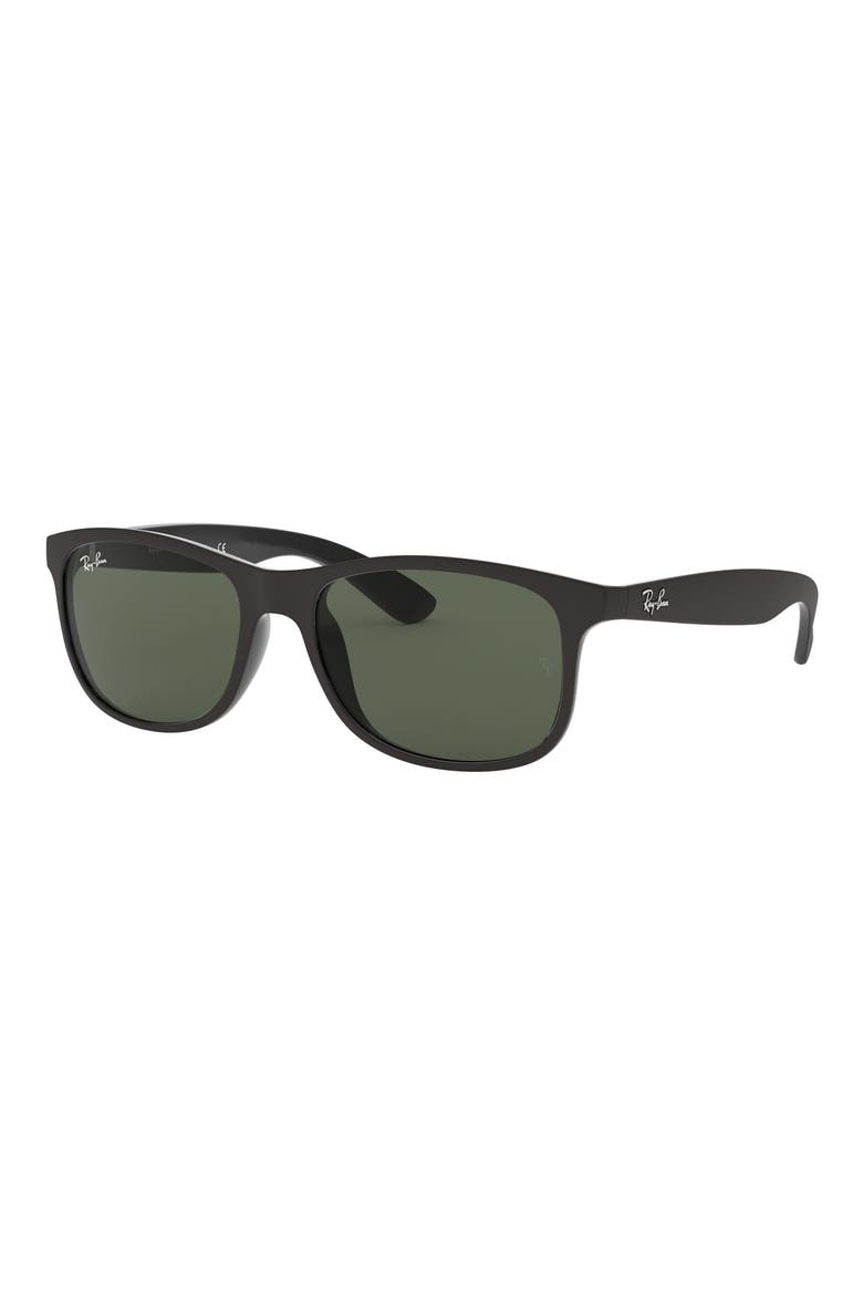 'Youngster' 55mm Sunglasses, Alternate, color, BLACK