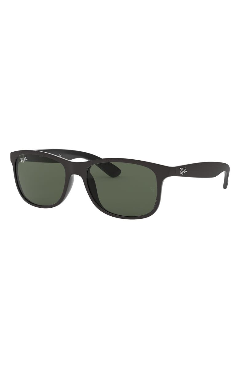 Ray-Ban 'Youngster' 55mm Sunglasses, Alternate, color, Black
