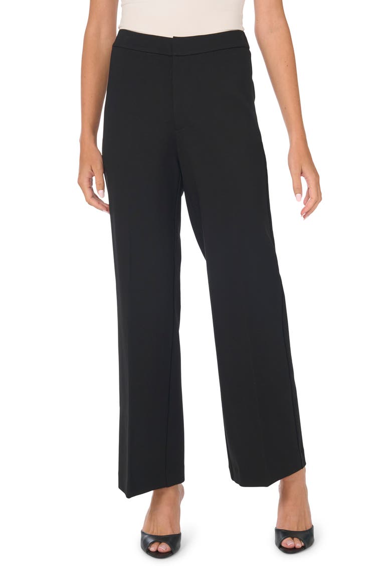 Wide Leg Pants, Main, color, RICH BLACK