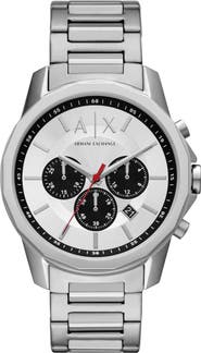 AX Armani Exchange Bracelet Strap Chronograph Watch, 44mm