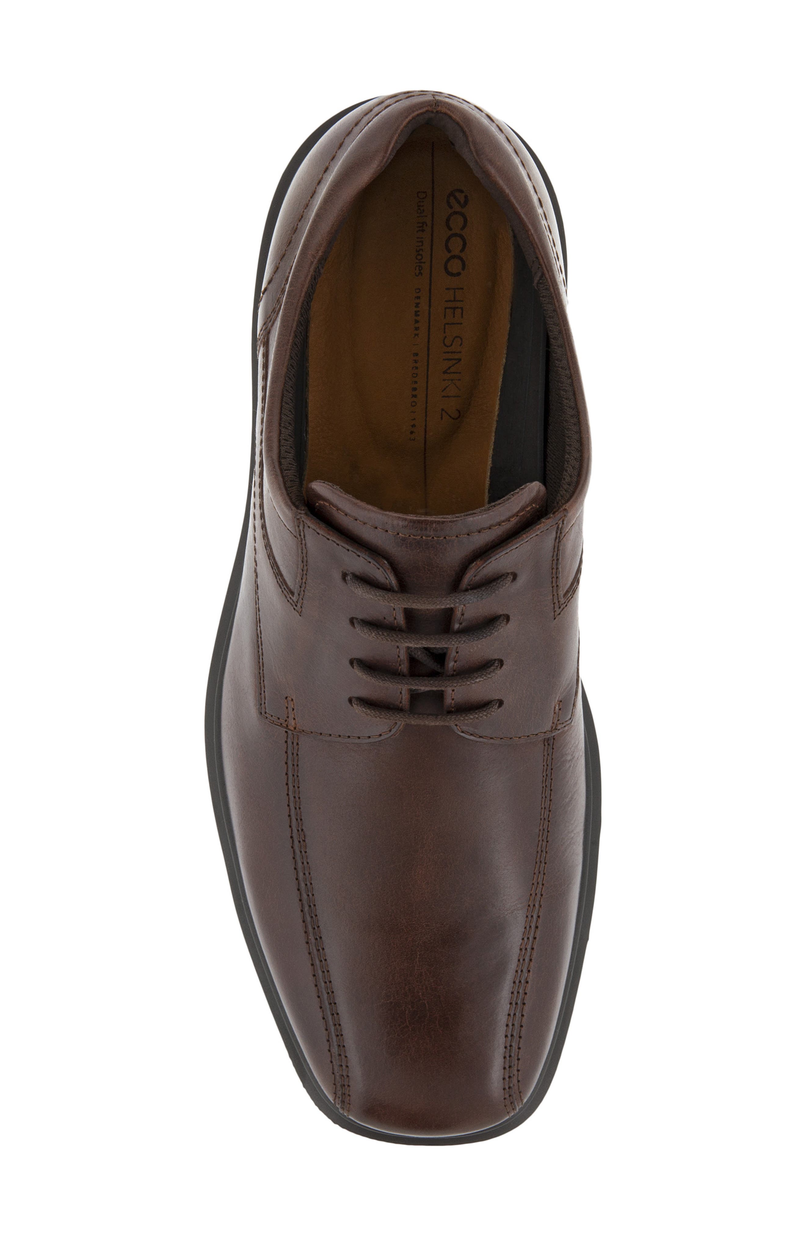 Helsinki 2.0 Bike Toe Leather Derby, Alternate, color, MINK
