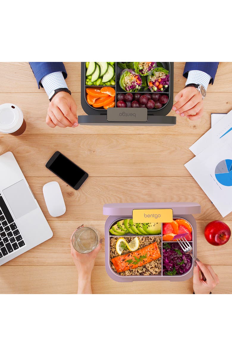 BENTGO Leak-Proof Lunch Box, Alternate, color, Dark Grey