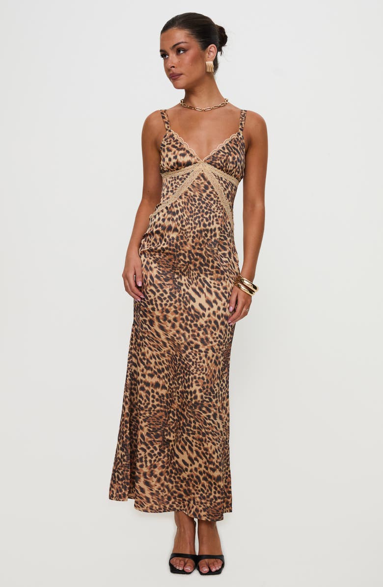 Princess Polly Sanctuary Leopard Print Maxi Dress | Nordstromrack