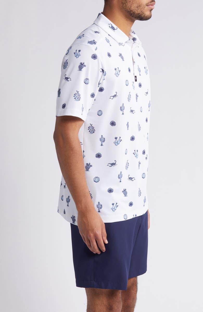 Bad Birdie Deserted Piqué Golf Polo, Alternate, color, 