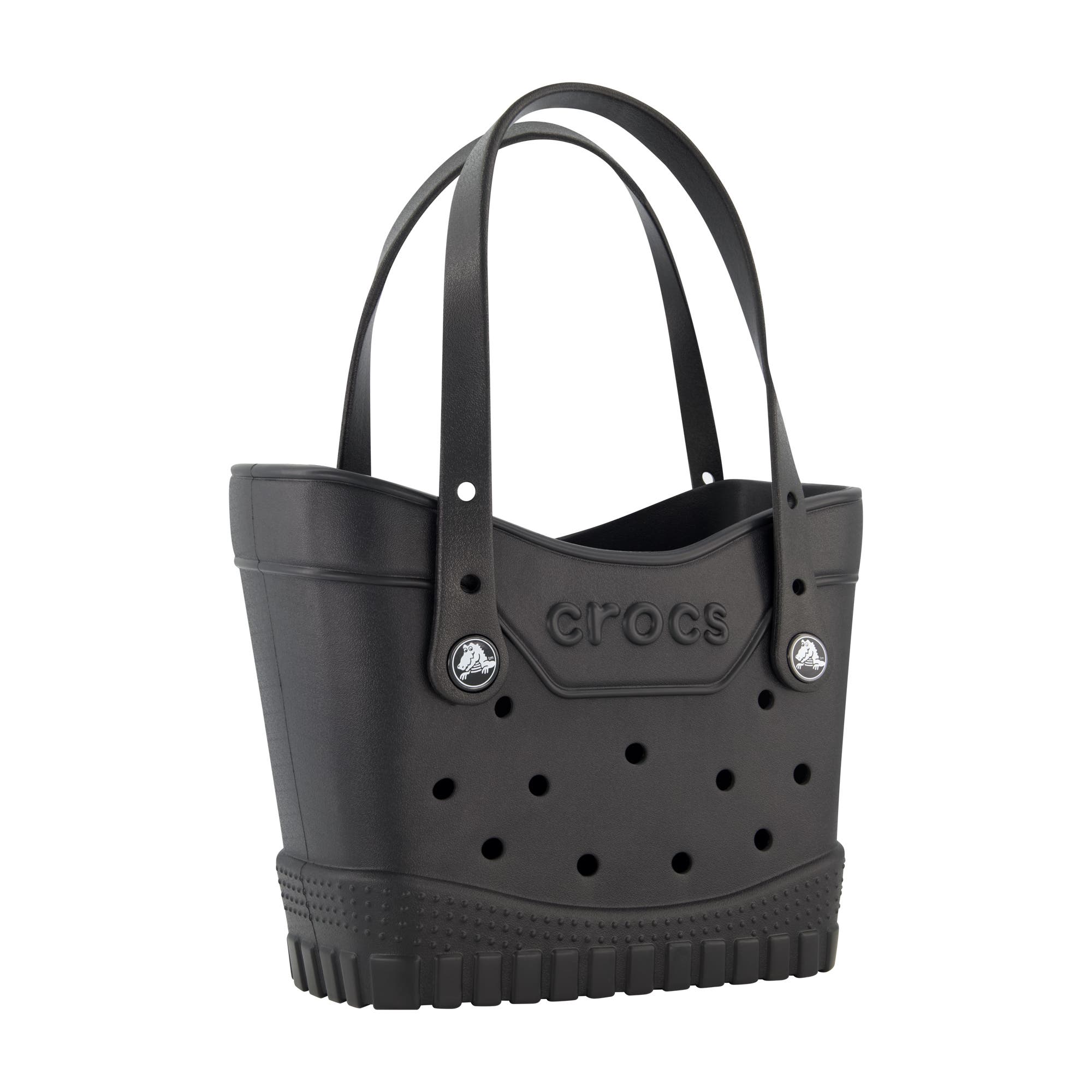 CROCS Small Classic Tote, Alternate, color, Black
