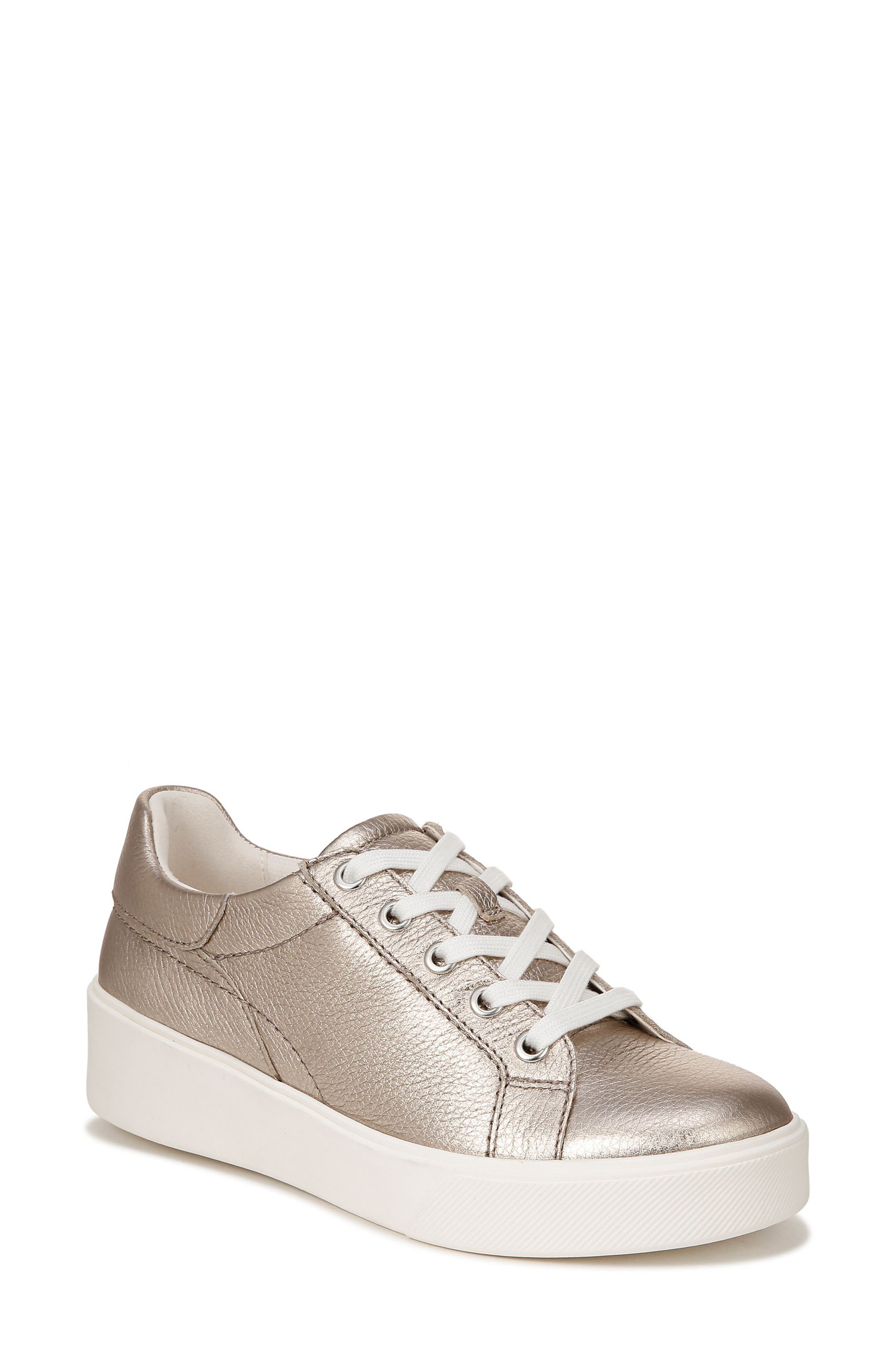 Marisol Platform Sneaker, Main, color, CHAMPAGNE LEATHER