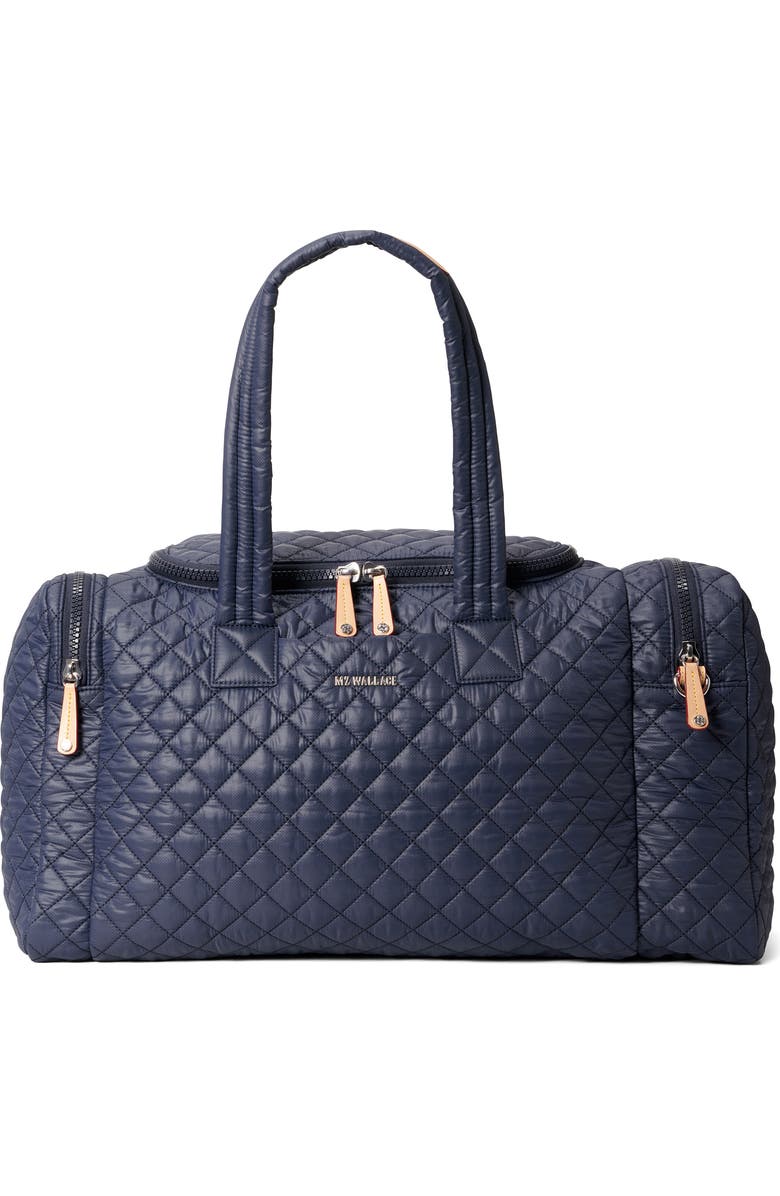 MZ Wallace Large Metro Team Quilted Nylon Duffle Bag, Main, color, Dawn
