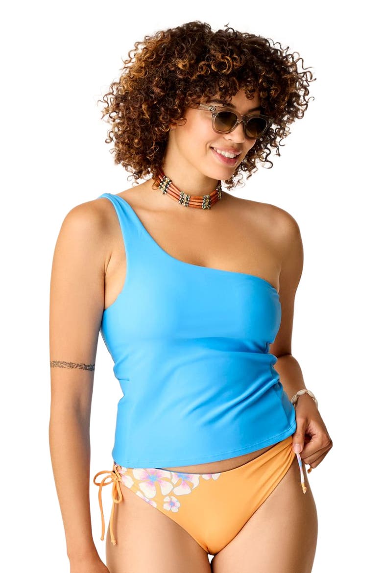 Rio Compression Tankini, Alternate, color, Lagoon