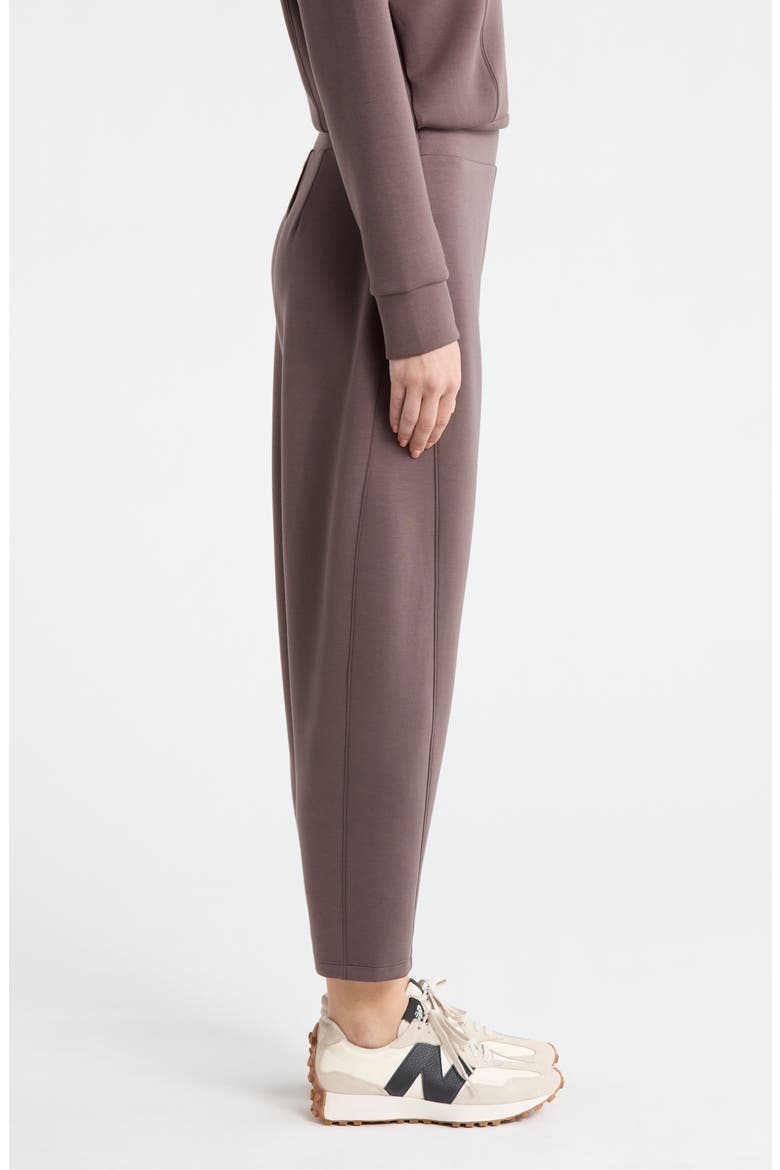 AirEssentials Barrel Leg Pants, Alternate, color, DARK CACAO