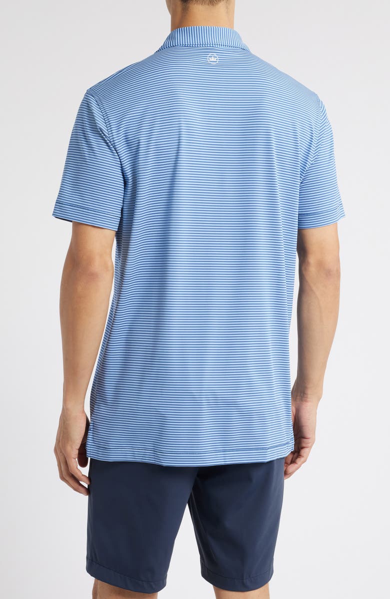 Peter Millar Ambrose Performance Jersey Polo, Alternate, color, Ocean Blue