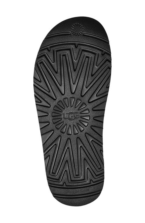 Ugg Goldenstar Crossover Slide Sandal In Black