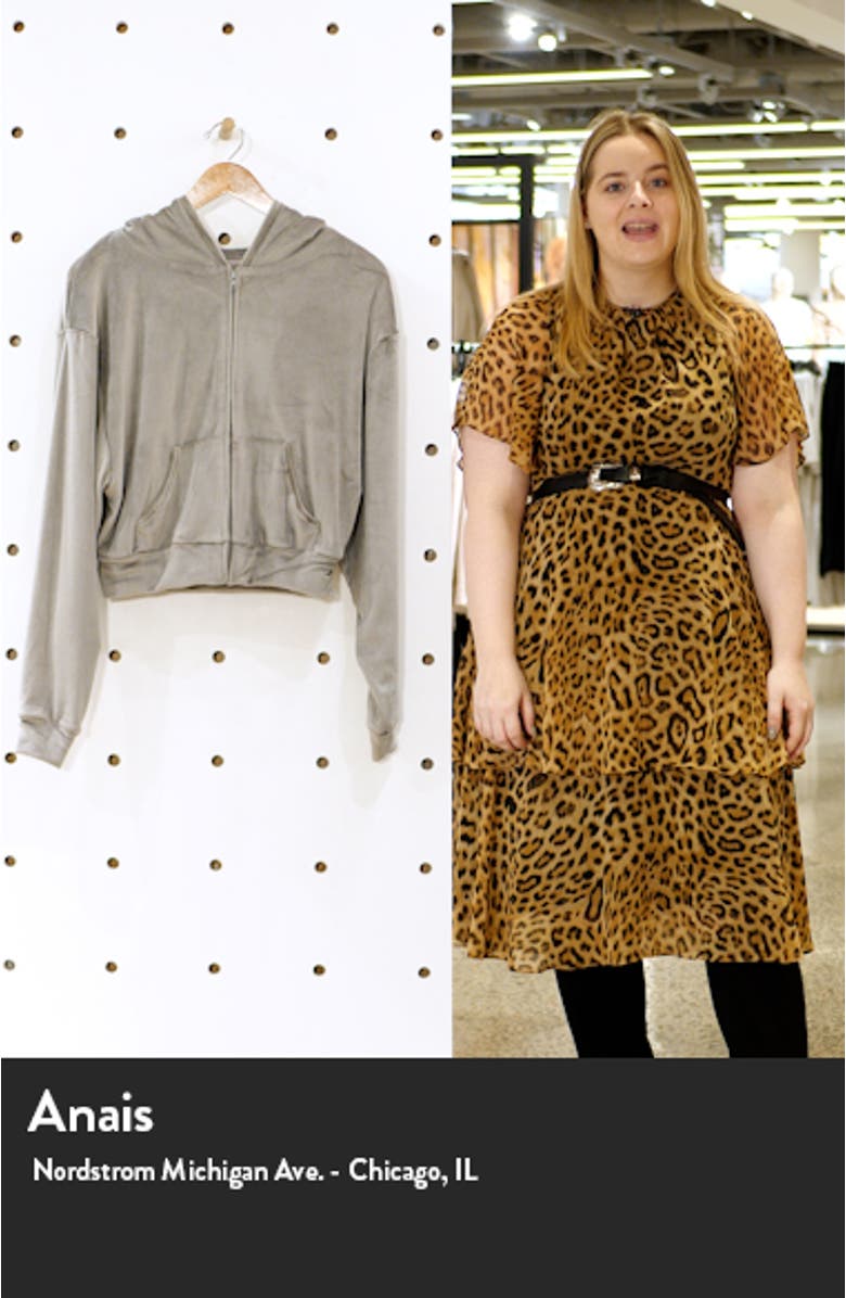 Velour Women's Hoodie, sales video thumbnail