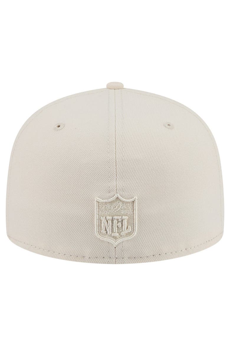 Men's New Era Cream Washington Commanders Color Pack 59FIFTY Fitted Hat, Alternate, color, Cream