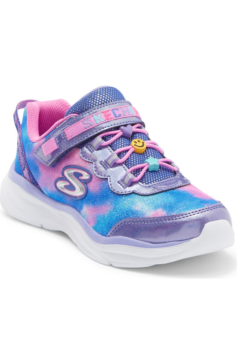 SKECHERS Kids' Power Jams Sneaker, Main, color, Navy Multi