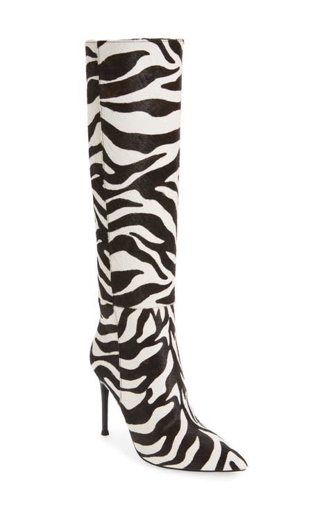 Arsen Genuine Calf Hair Knee High Boot (Women)
