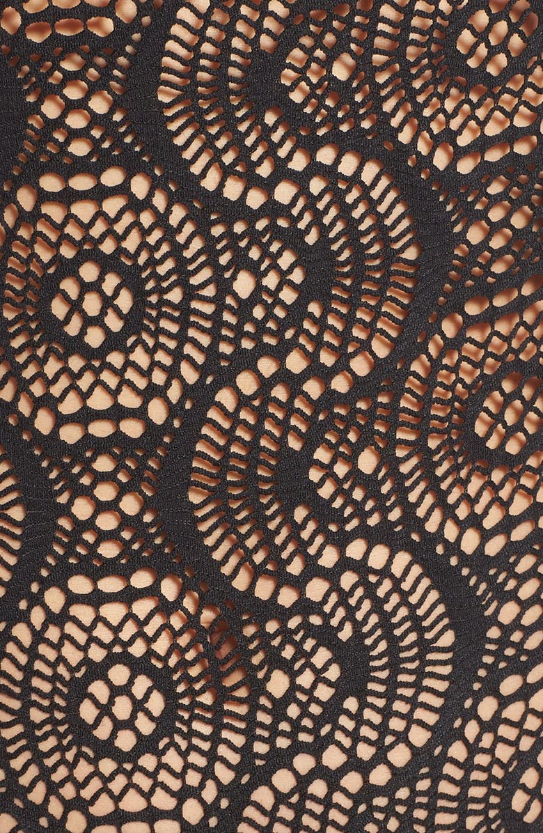 BP. Crochet One-Piece Swimsuit, Alternate, color, 