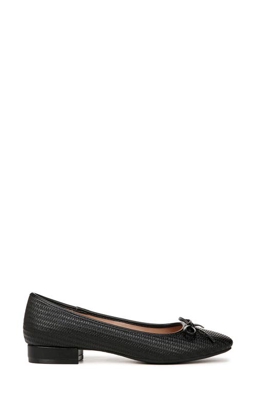 Lifestride Cheers Woven Ballet Flats In Black