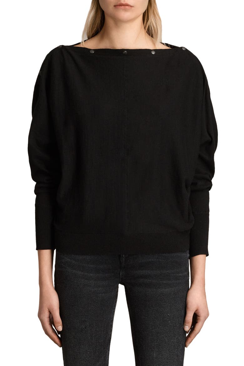 Elle Sweater, Main, color, BLACK