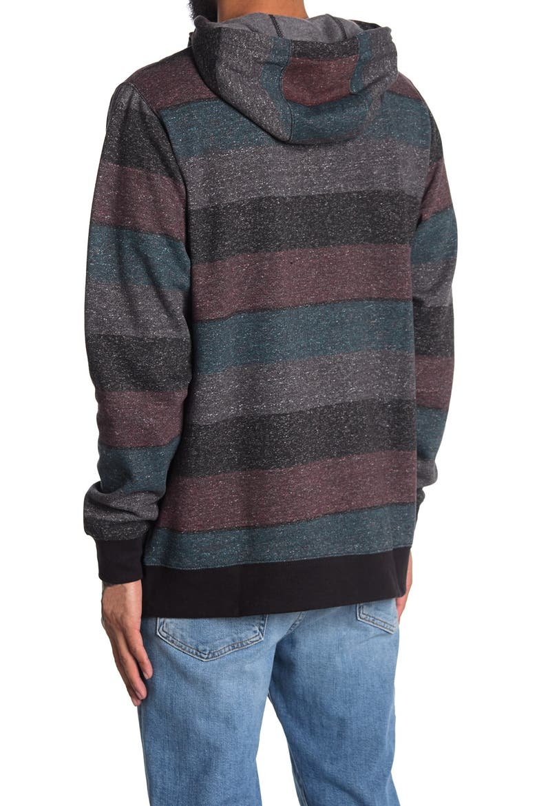 Fleece Pullover Hoodie, Alternate, color, RED/BLACKDNU