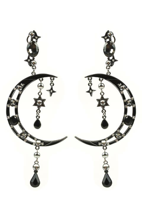 Midnight Statement Earrings