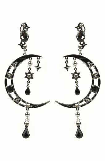 Midnight Statement Earrings