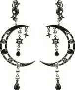 EYE CANDY LOS ANGELES Midnight Statement Earrings