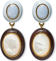 Lizzie Fortunato Papaya Drop Earrings