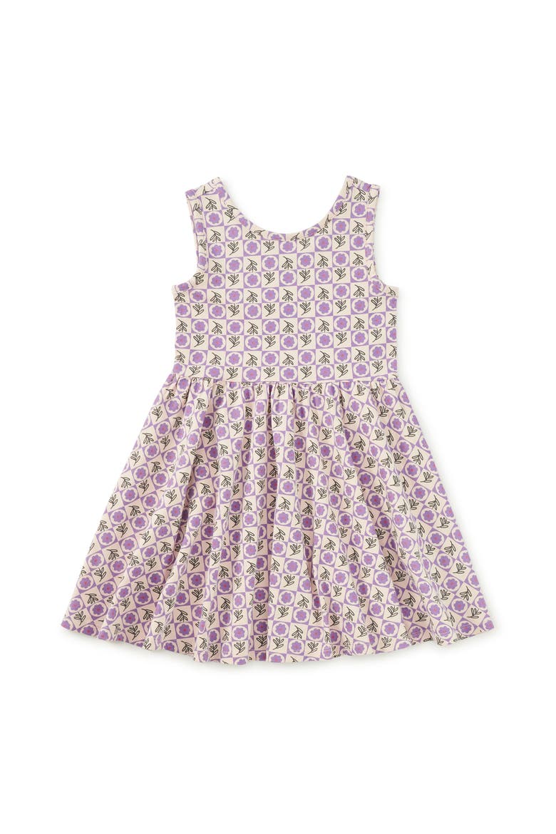 Sleeveless Ballet Dress, Main, color, Tile Floral