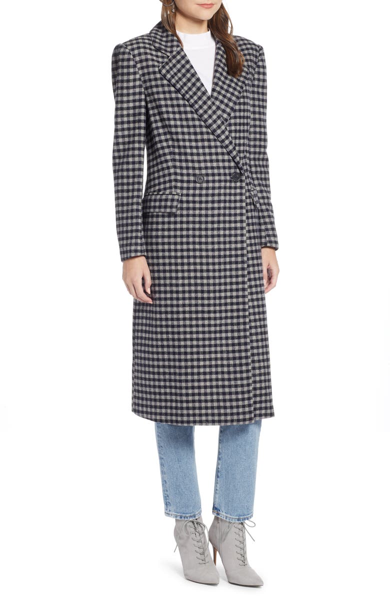 Something Navy Double Breasted Topper, Alternate, color,