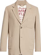 Golden Goose Journey Pinstripe Unstructured Sport Coat
