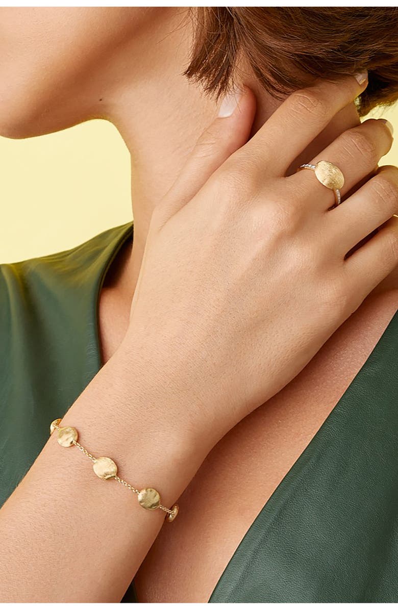 Marco Bicego Siviglia 18K Yellow Gold Large Beaded Bracelet, Alternate, color, Yellow Gold