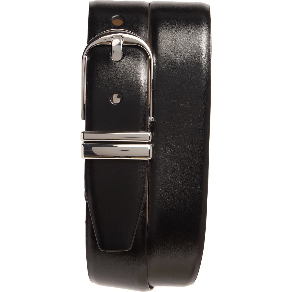 Nordstrom Leather Belt In Black