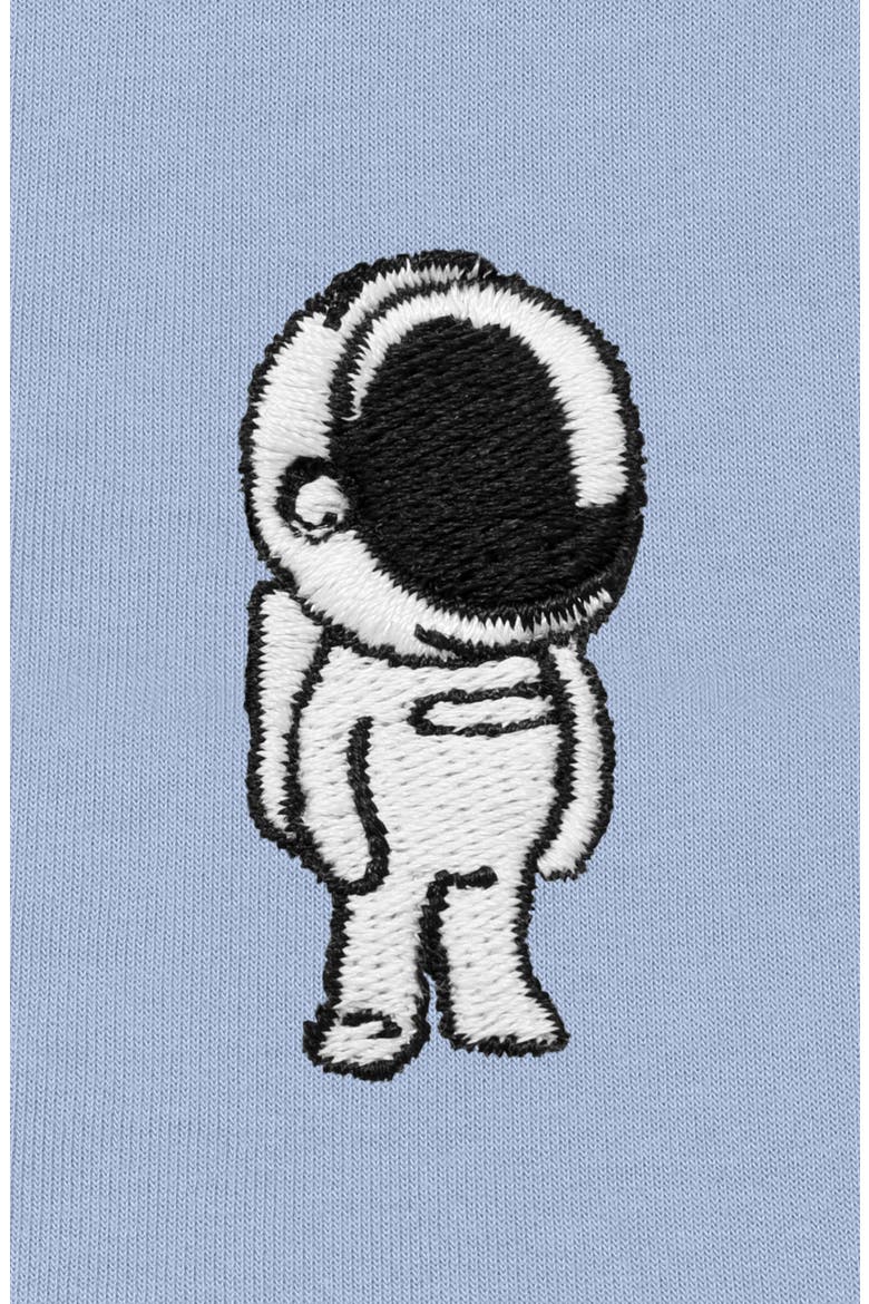 Astronaut Fleece Hoodie, Alternate, color, Light Blue